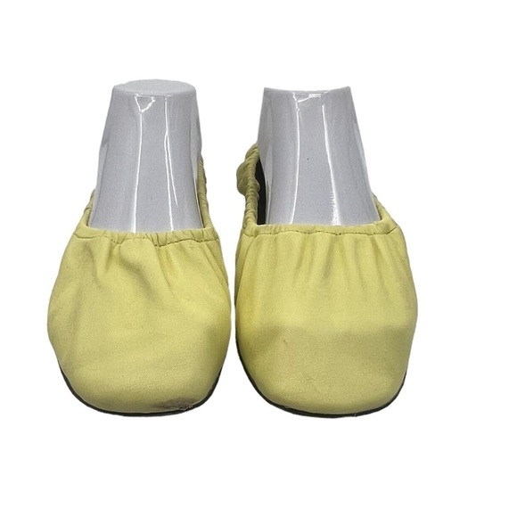 Rag & Bone Yellow Slip On Ballet Flats Size 39 Women's - Picture 3 of 11